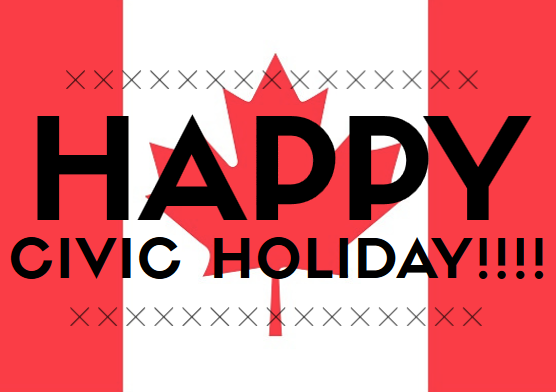 Happy Civic Holiday