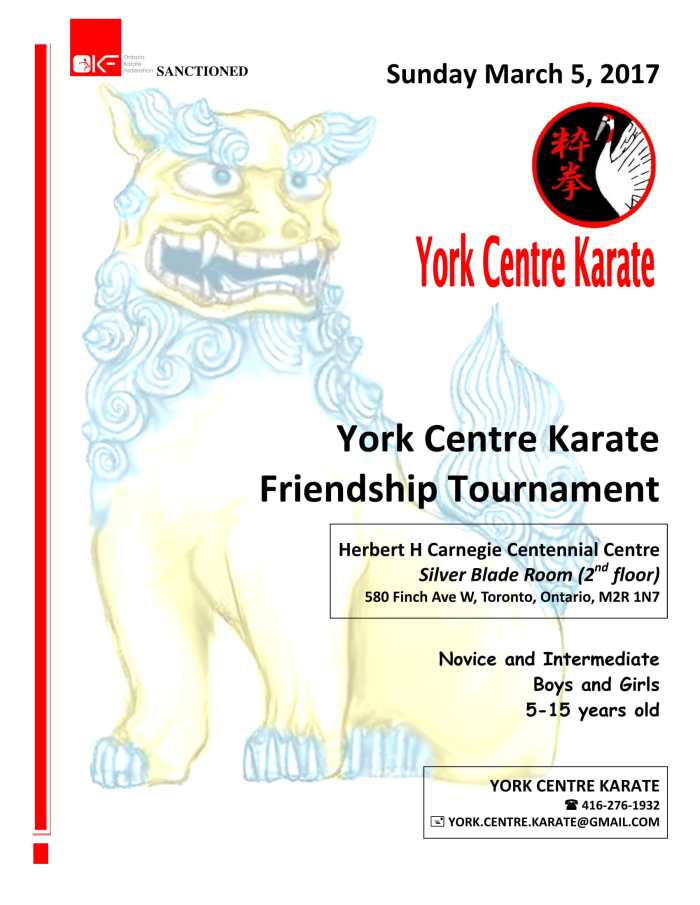 york_centre_karate_tournament_poster